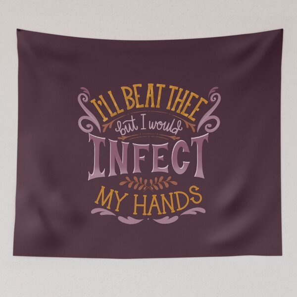 Item preview, Shakespeare Quote Insult - Beat Thee Infect Hands - Simple Version designed and sold by Kit Cronk.