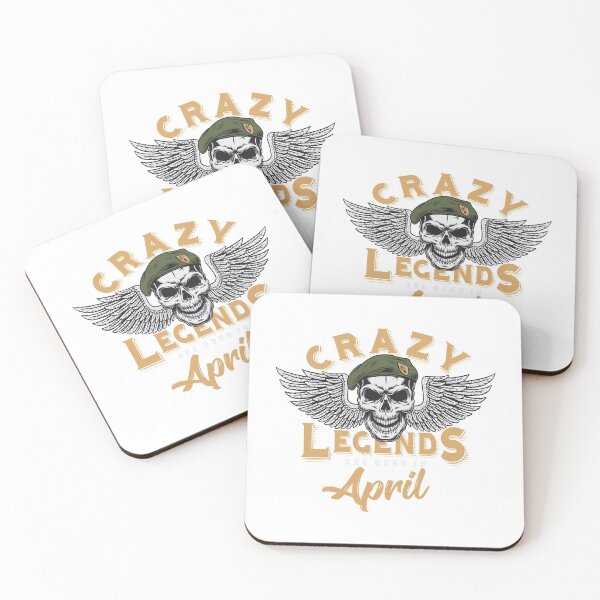 Item preview, Crazy Legends are born in April designed and sold by Jannydesign.
