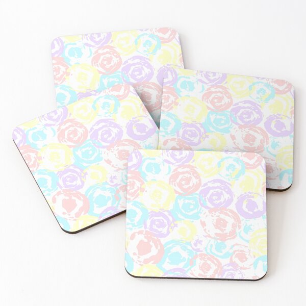 Item preview, Abstract Pastel Rose Pattern - light designed and sold by Jovydesign.