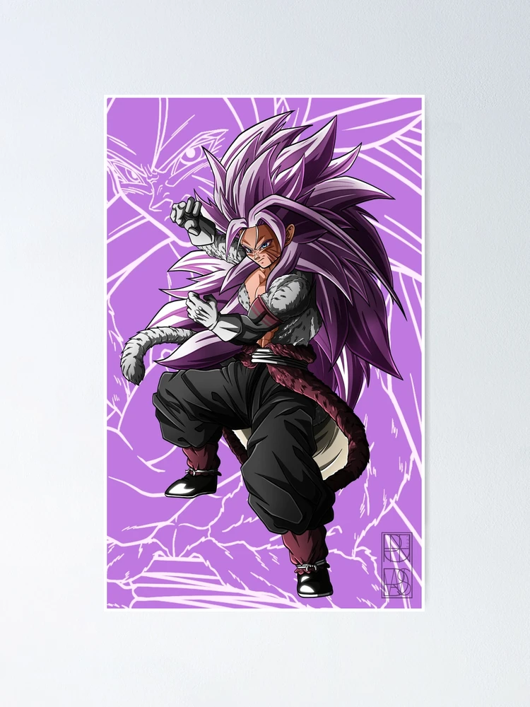 My OC Kala in her Ssj5 Form no Background Art Board Print for