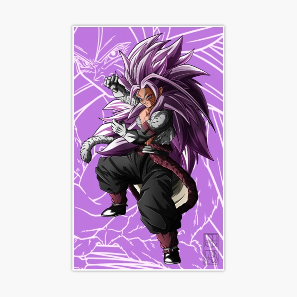 My OC Kala in her Ssj5 Form no Background | Sticker