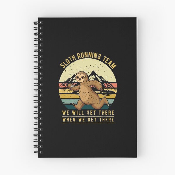 Item preview, Sloth Running Team Shirt - Retro Vintage Sloth TShirt  designed and sold by nkZarger08.