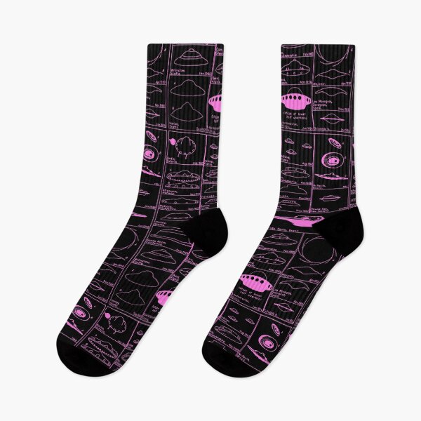 Item preview, Copy of UFO Shapes and Sizes - Pink designed and sold by ddogsis.