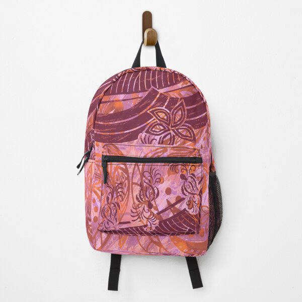 Item preview, Hawaiian Coral Painted Tribal Art designed and sold by sunnthreads.