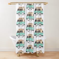 Campervan Shower Curtains Redbubble
