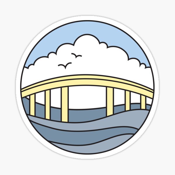 Round Tasmania: Bridge Sticker