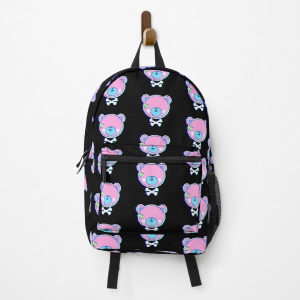 Item preview, Cute Kawaii Goth Bear Glitch Creepy Pastel Goth Vaporwave designed and sold by swiftyspade.