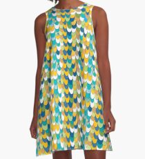 Drachen A-Linien Kleid