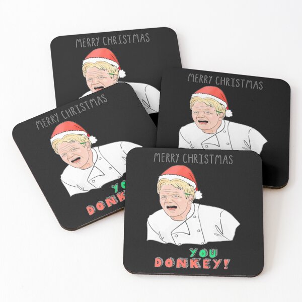 Item preview, Camisa Gordon Ramsay Merry Christmas You Donkey designed and sold by DamionRussel.