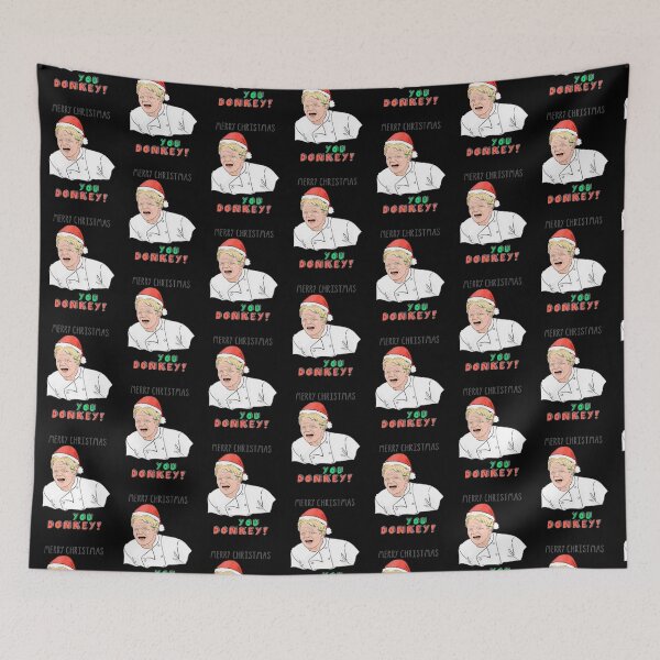 Item preview, Gordon Ramsay Merry Christmas You Donkey shirt designed and sold by DamionRussel.