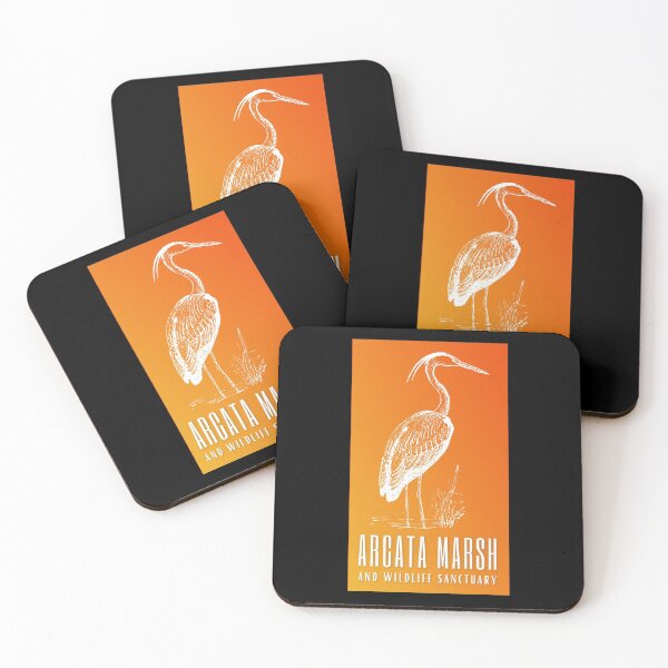 Item preview, Arcata Marsh and Wildlife Sanctuary Humboldt Nature California Heron Bird designed and sold by vle707.