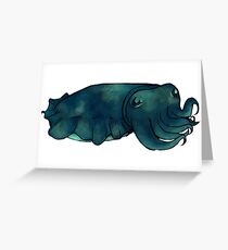 Alberto the Cuttlefish Greeting Card