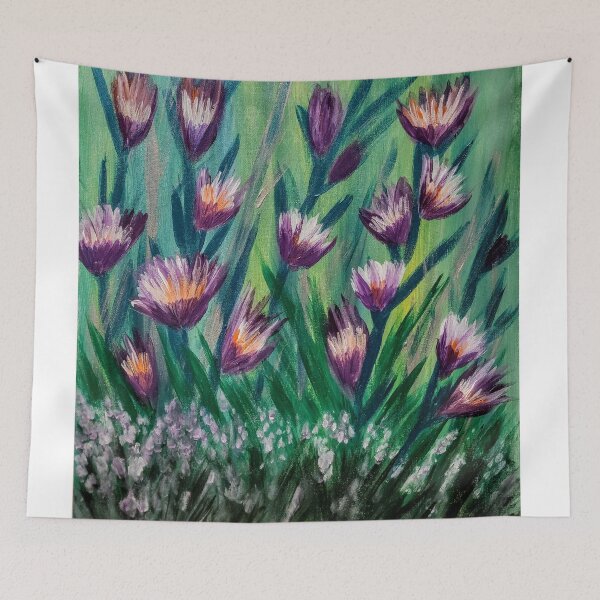 Item preview, Some abstract wildflowers  designed and sold by kkartwork.