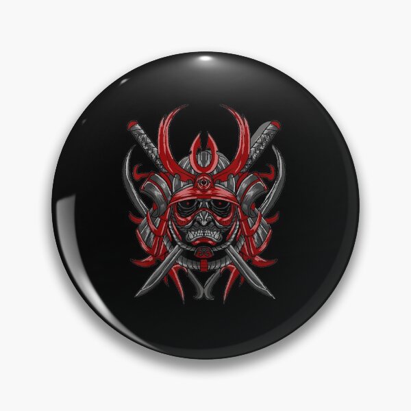 Item preview, Samurai Ninja Mask Cool Japanese Warrior Japan designed and sold by cormorantfly.