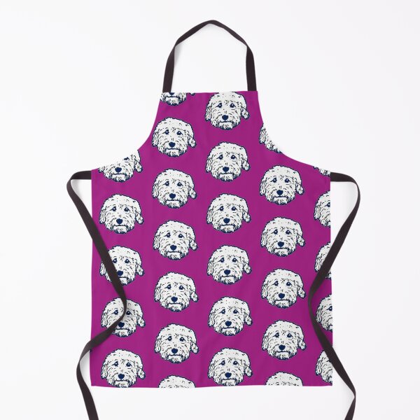 Item preview, Doodle dog cuteness - Goldendoodle! Labradoodle! Adorable doodle teddy bear dog - in purple designed and sold by smooshfaceutd.
