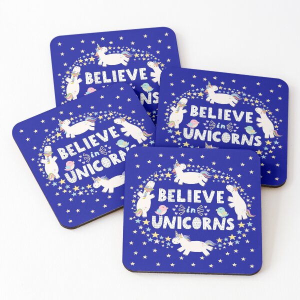 Item preview, Belive in Unicorns designed and sold by MonKeeMAMA.