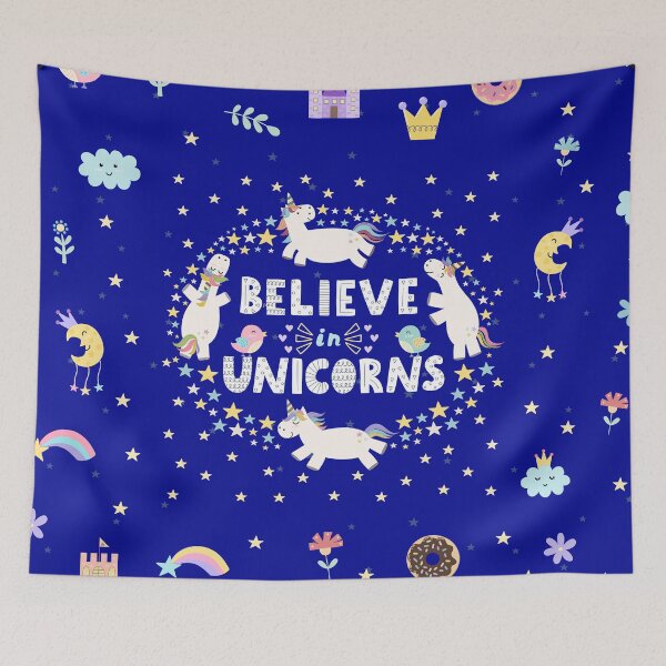Item preview, Belive in Unicorns designed and sold by MonKeeMAMA.
