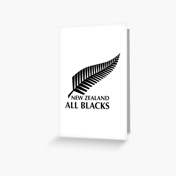 Grass & Black Rugby Party Thank You Cards