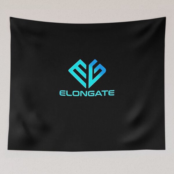 Item preview, Elongate Cryptocurrency Blue Gradient Logo designed and sold by MARKCARNEY.