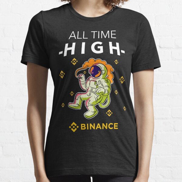 Binance. Crypto Binance All Time High T-shirt essentiel
