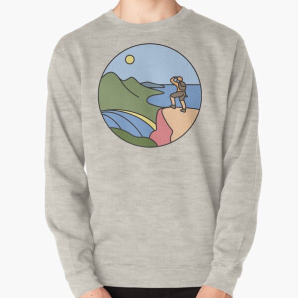 Round Tasmania: Wineglass Bay Pullover Sweatshirt