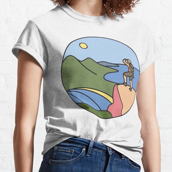 Round Tasmania: Wineglass Bay Classic T-Shirt