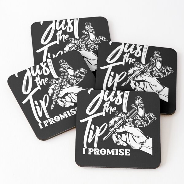 Item preview, Just The Tip I Promise Funny Saying Tattoo Lover designed and sold by MARKCARNEY.