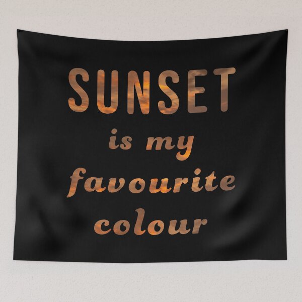 Item preview, Sunset Is My Favourite Colour designed and sold by geminivibe.