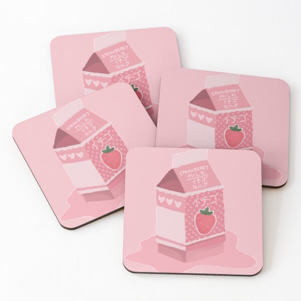 Item preview, japanese strawberry milk box designed and sold by iheartsoobin.