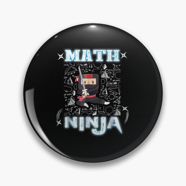 Item preview, Real Math Ninja - Cool Maths for Kids Warrior designed and sold by cormorantfly.