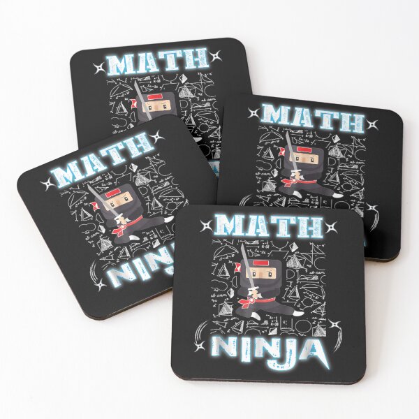 Item preview, Real Math Ninja - Cool Maths for Kids Warrior designed and sold by cormorantfly.