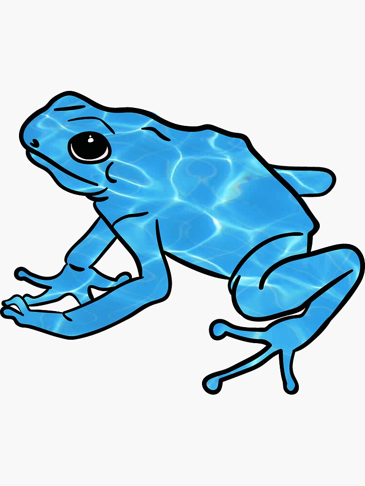 "Aesthetic Frog 3" Sticker by TheSikorsky | Redbubble