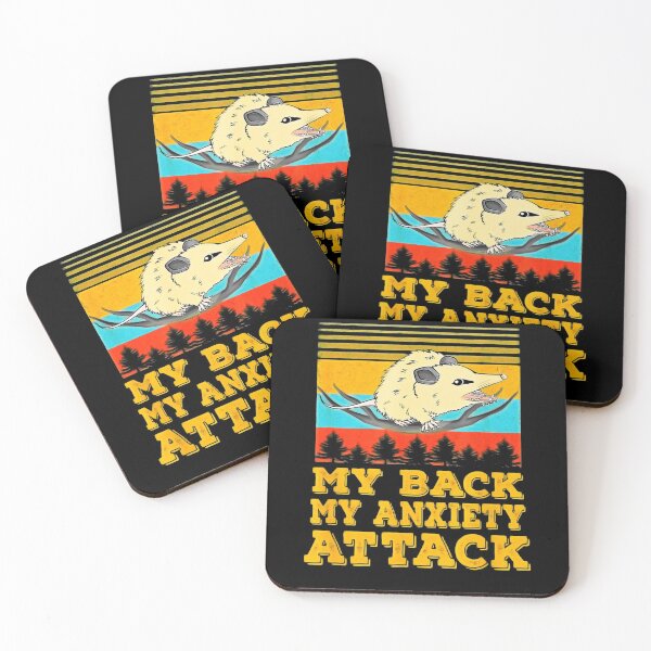 Item preview, MY NECK MY BACK MY ANXIETY ATTACK Funny OPOSSUM designed and sold by MARKCARNEY.