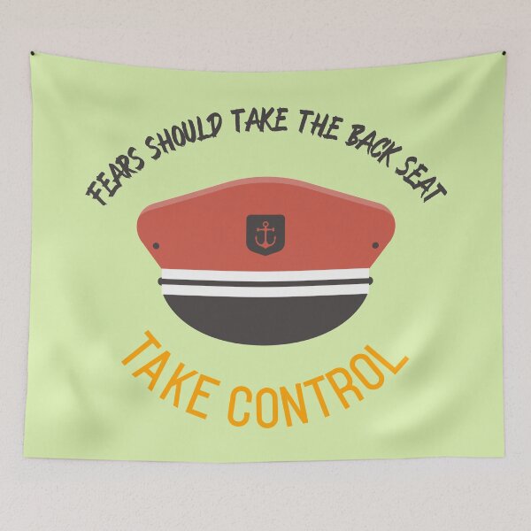 Item preview, Fear Should Take Back Seat In Life. Take Control designed and sold by DTEH.