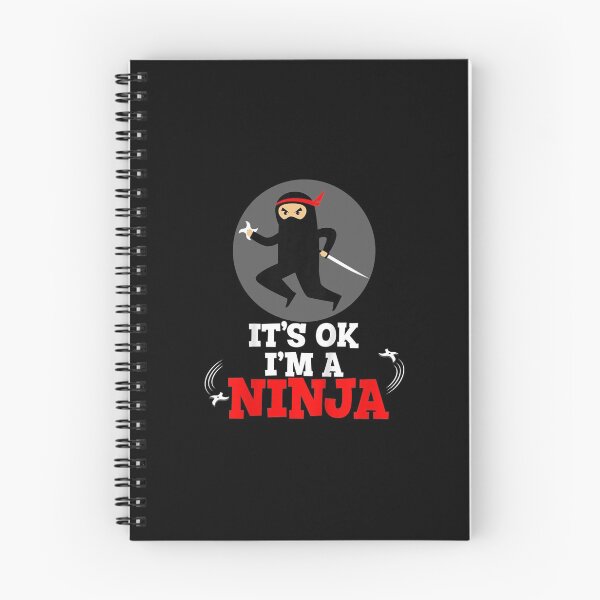 Item preview, Kids It's Ok I'm a Ninja- Cool Ninja Warrior designed and sold by cormorantfly.