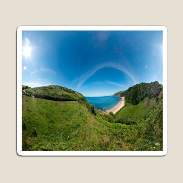 Kinnagoe Bay Panorama Magnet