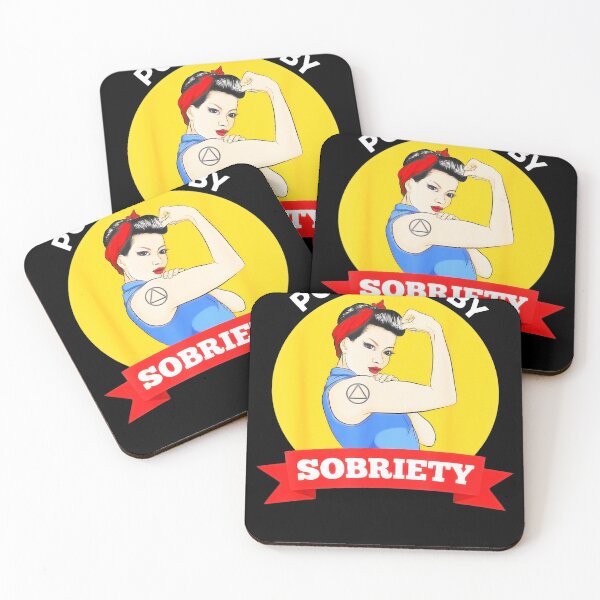 Item preview, Sobriety Alcoholics Anonymous AA Sober AF Gift For Women designed and sold by MARKCARNEY.