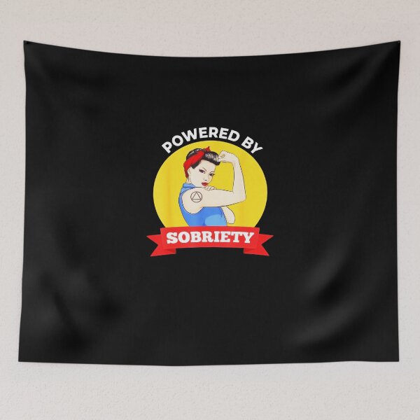 Item preview, Sobriety Alcoholics Anonymous AA Sober AF Gift For Women designed and sold by MARKCARNEY.