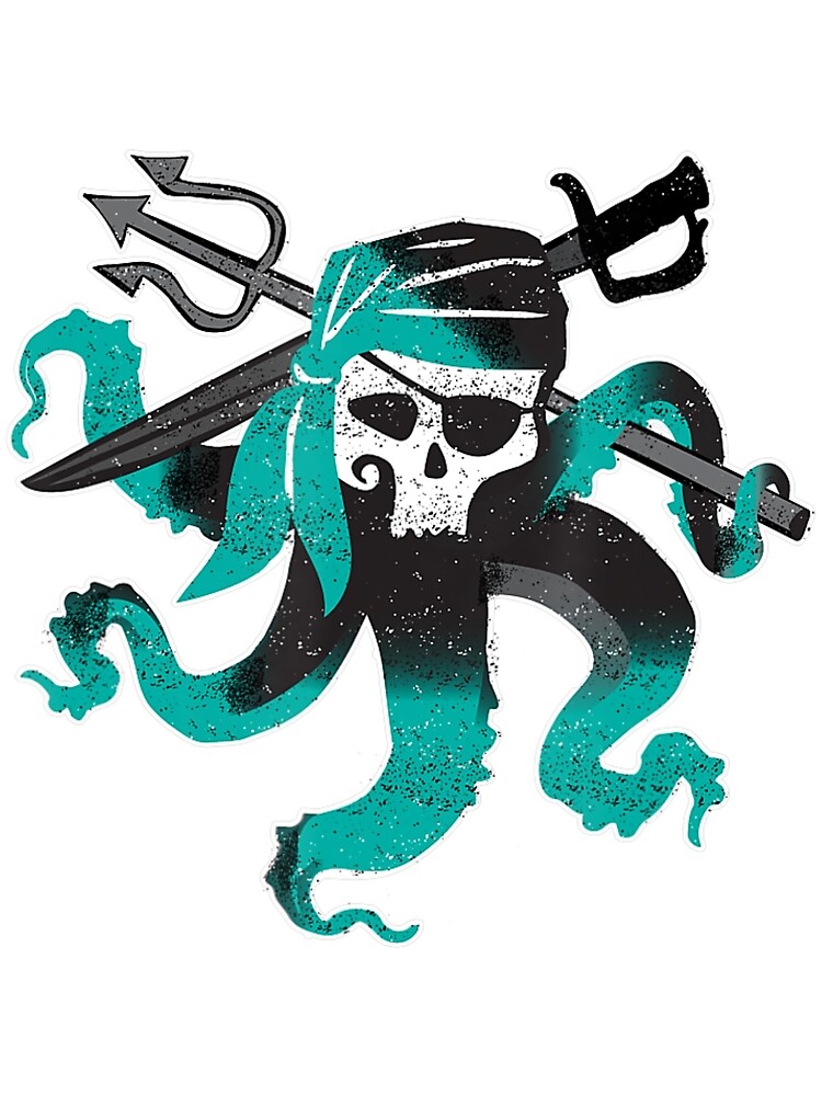 Descendants Uma Pirate Octopus Art Print