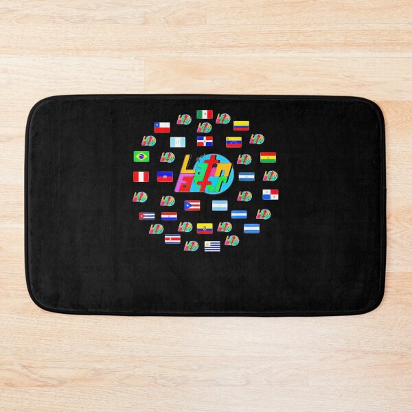 Item preview, The Global Latin Factor Multi Latino Flags designed and sold by MARKCARNEY.