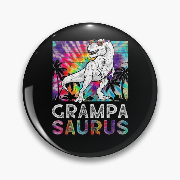 Item preview, Grampasaurus Dinosaur Grampa Saurus Family Matching Tie Dye Gift  designed and sold by rubysheila.