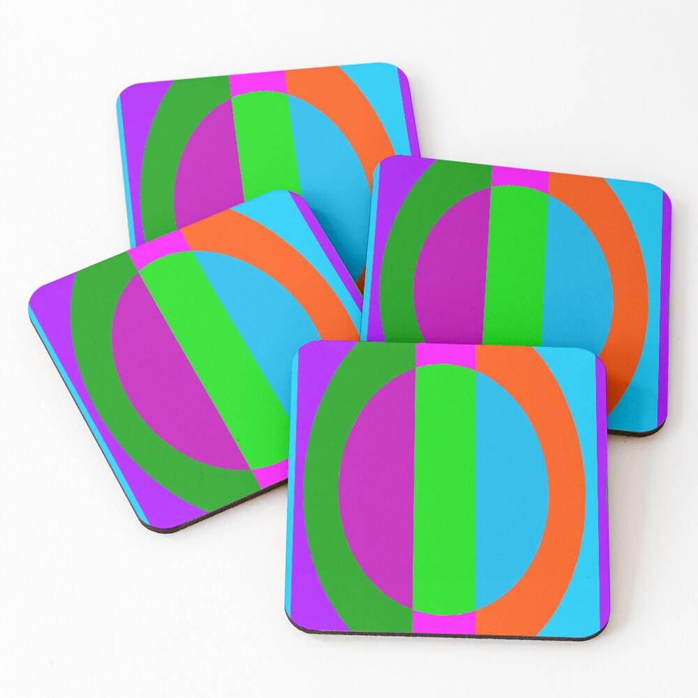 Item preview, Coasters (Set of 4) designed and sold by UrbanAlienShops.