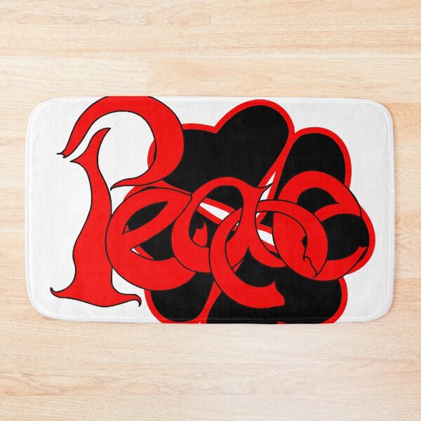 Item preview, Peace Calligraffiti Hippie Loveheart - Red designed and sold by PATRICIA CASTILLA PEREZ.