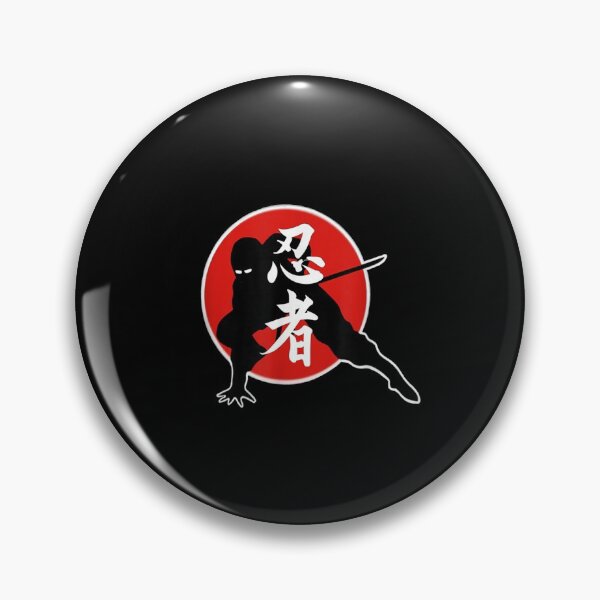 Item preview, Cool Japanese Ninja Warrior Kanji Adult Youth Gift designed and sold by cormorantfly.
