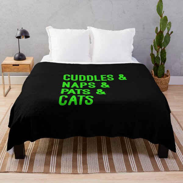 Item preview, Cuddles and naps and pats and cats designed and sold by UncleStuScience.