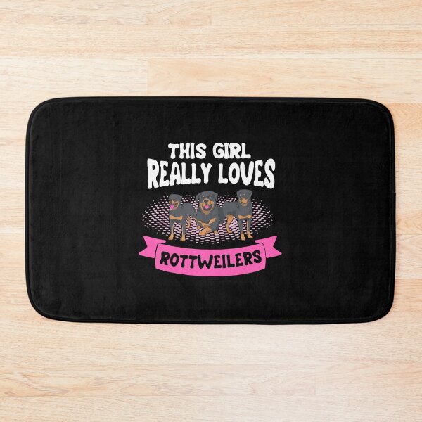 Item preview, This Girl Really Loves Rottweilers Dog Gift Rottweiler designed and sold by rivenburga.