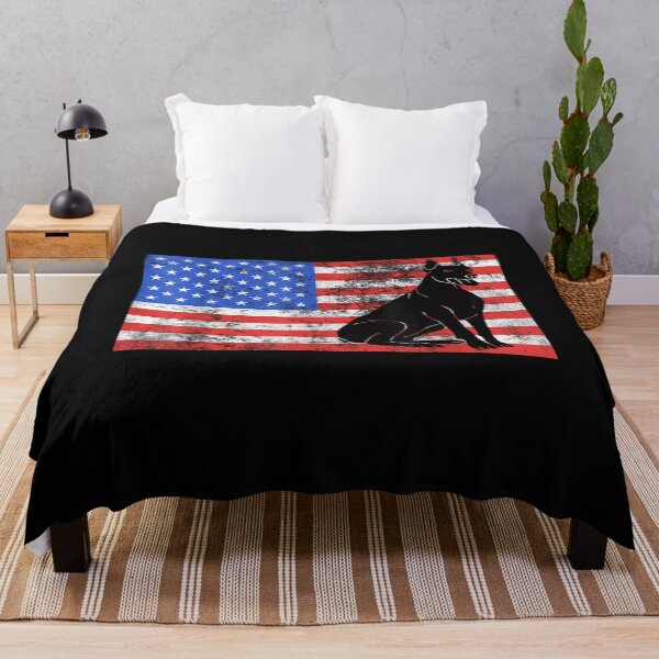 Item preview, Doberman Dog Lover American Flag 4th Of July Dobie Breeder Gift designed and sold by lindafrances.