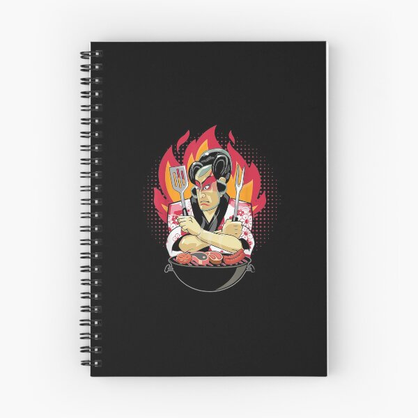 Item preview, Japanese Grilling BBQ Ninja Samurai Warrior designed and sold by cormorantfly.