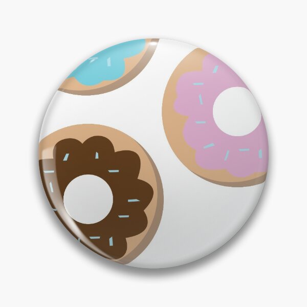 Item preview, 3 donuts print T-shirt designed and sold by Defianto.