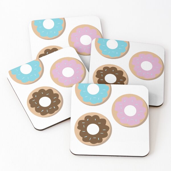 Item preview, 3 donuts print T-shirt designed and sold by Defianto.